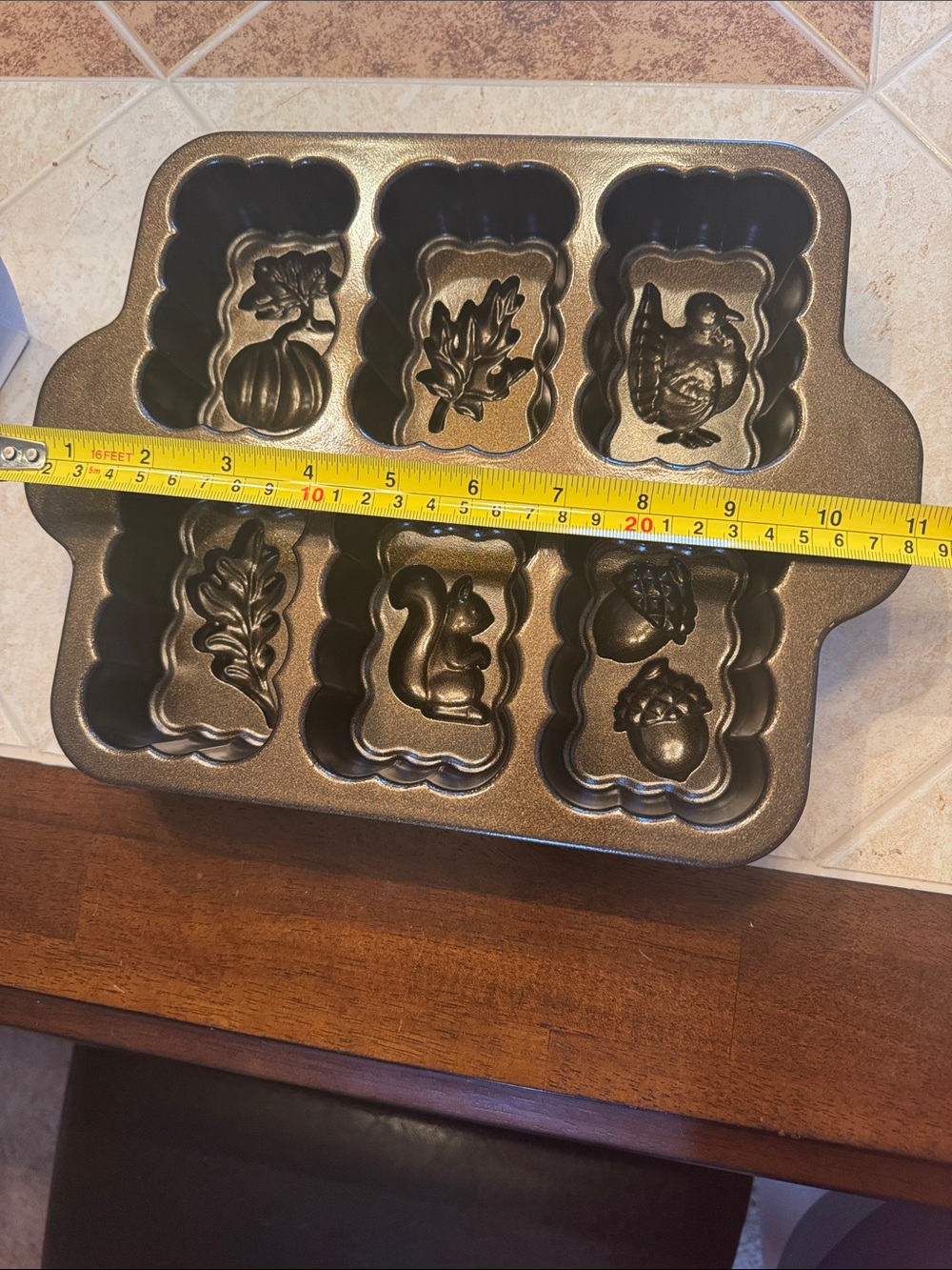 Fall Harvest Mini Loaf Pan - Picture 7 of 9